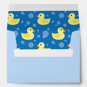 Enveloppe Canards en caoutchouc