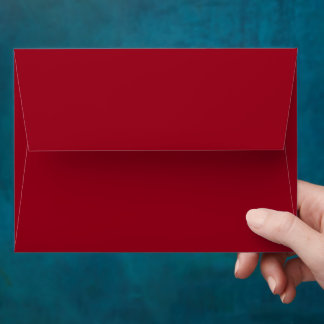 Enveloppe Carmine (couleur unie)