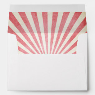 Enveloppe carnaval du cirque Anniversaire Vintage