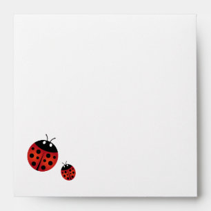 Enveloppe carré Ladybug