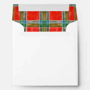 Enveloppe Carré MAC BAIN TARTAN 5,25 pouces