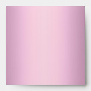 Enveloppe Carré Rose