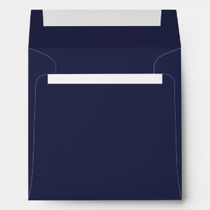 Enveloppe carrée Mandala Bleu