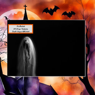 Enveloppe Carte de la légende de La Llorona Halloween Nouvea