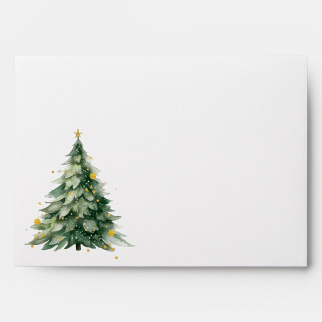 Enveloppe Carte de Noël (Devant)