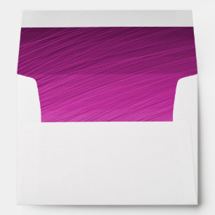 Enveloppe Carte de voeux A7/Flux violet