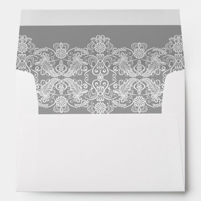 Enveloppe Carte Mariage (Dos (Bas))