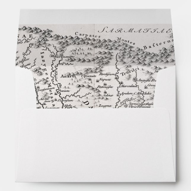 ENVELOPPE CARTE : PANNONIA (Dos (Bas))