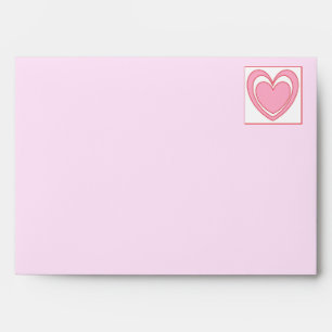 Enveloppe Cartes de Voeux Cardiaques