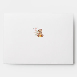 Enveloppe Cartes d'enveloppe pour Baby Shower A Little Honey