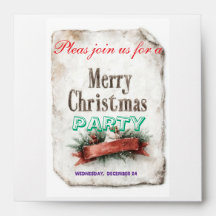 cartes d'invitation de Noël