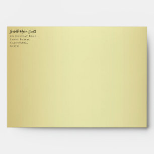 Enveloppe Carton d'invitation de pré-mariage moderne en faux