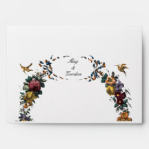 Cartouche Floral Baroque Rococo Vintage