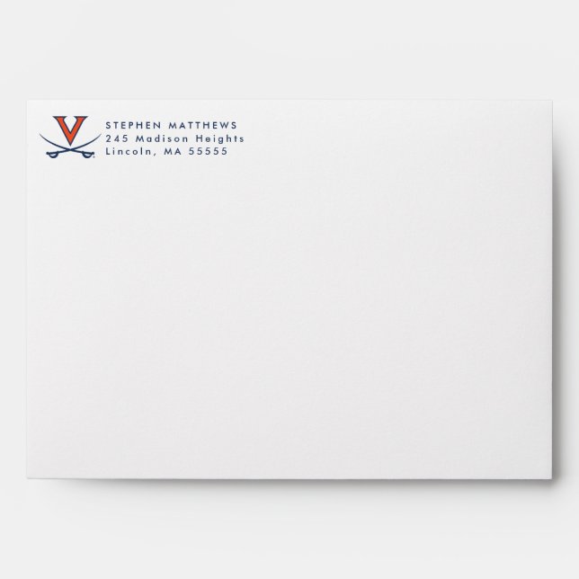 Enveloppe Cavaliers de Virginie| Diplôme (Devant)