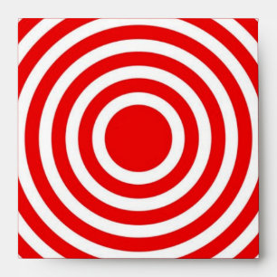 Enveloppe Cercles rouges