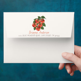 Enveloppe C'est l'Amore Tomate Rouge Italien Enterrement de