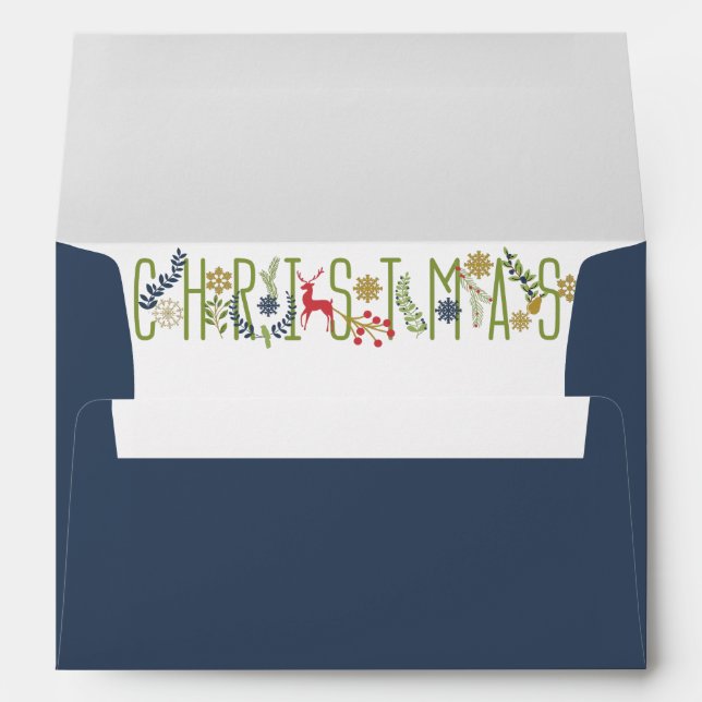 Enveloppe C'est l'Enveloppe Noël (Dos (Bas))