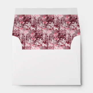 Enveloppe Champ de fleurs sauvages Impressionnisme-Mauve