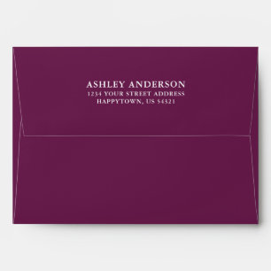 Enveloppe Châssis de mariage élégant