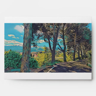 Enveloppe Chemin d'automne dynamique