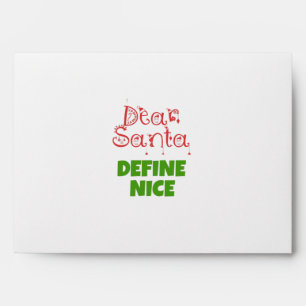 Enveloppe Cher Père Noël définir Nice