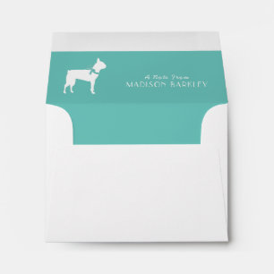 Enveloppe Chien de Boston Terrier Puppy