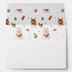 Enveloppe Chiens et présentations de Noël 2
