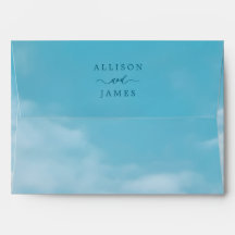 Ciel Bleu Minimaliste Amour Simple