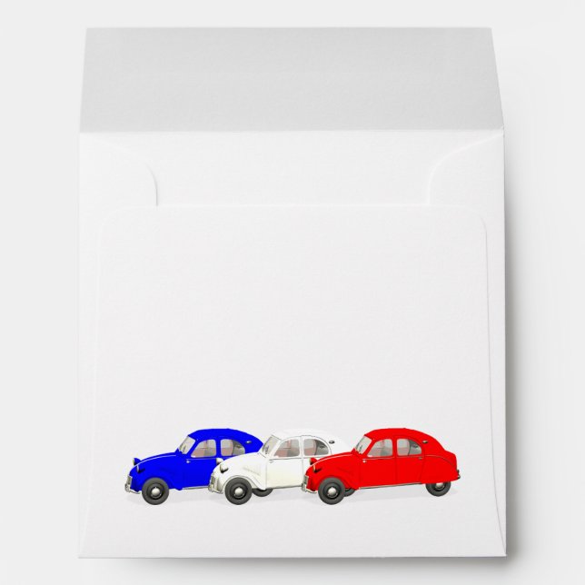 Enveloppe Citroën 2 CV (Dos (Bas))