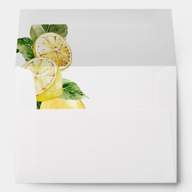Enveloppe Citrons (Dos (Bas))