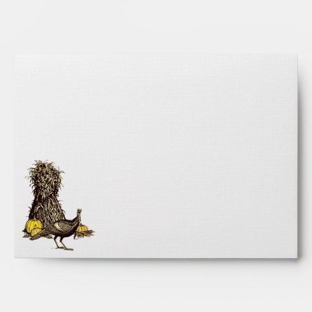 Enveloppe Citrouille turc (Devant)