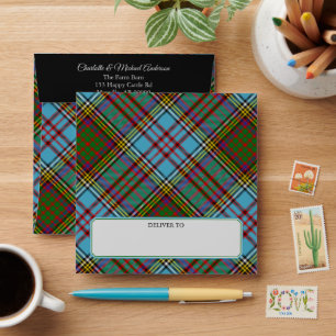 Enveloppe Clan Anderson Tartan