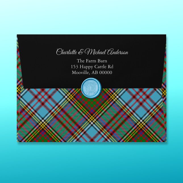 Enveloppe Clan Anderson Tartan (Créateur téléchargé)