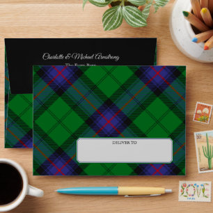 Enveloppe Clan Armstrong Tartan