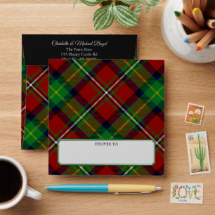 Enveloppe Clan Boyd Tartan