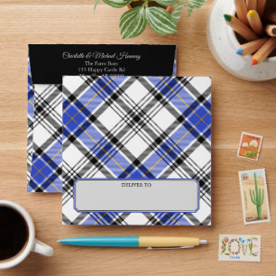 Enveloppe Clan Hannay Tartan