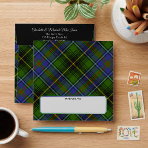 Enveloppe Clan MacInnes Tartan