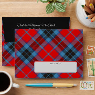 Enveloppe Clan MacTavish Tartan
