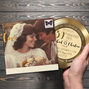 Enveloppe Classement Gold Rétro 50e Anniversaire Couverture 