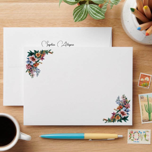Enveloppe Classic Flower Garden (Desk)