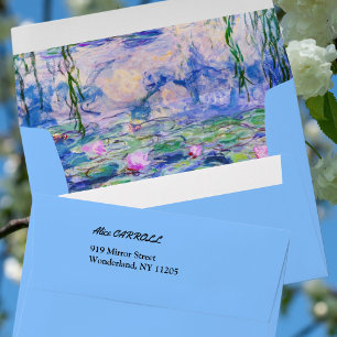 Enveloppe Claude Monet - Nymphéas / Nymphéas 1919
