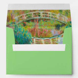 Enveloppe Claude Monet - Pont Japonais, Giverny