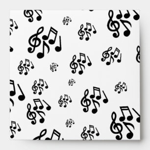 Enveloppe Clés de musique