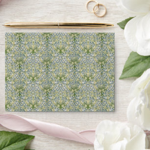 Enveloppe Clochettes bleues vintage