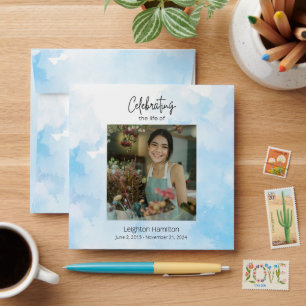 Enveloppe Cloud Funeral Seed Packet