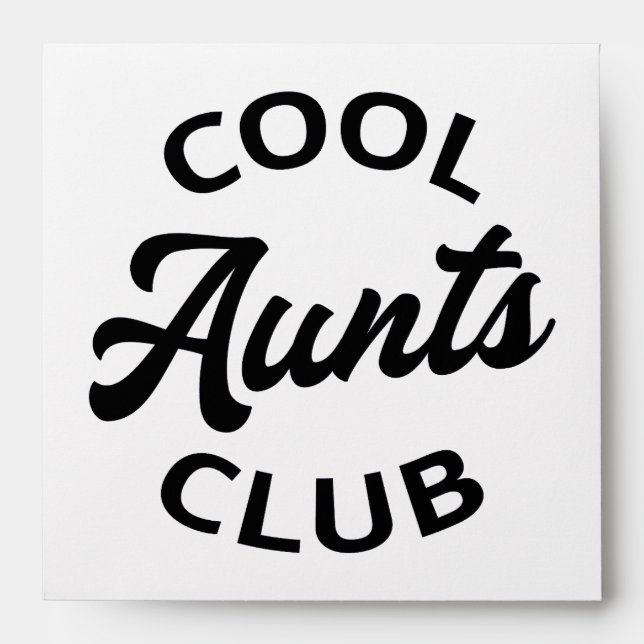 Enveloppe Club des Aunts cool I (Devant)
