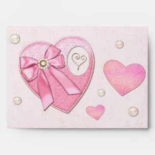 Enveloppe Coeur au coeur Valentines Jour 5x7 SEULEMENT