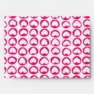 Enveloppe Coeurs roses