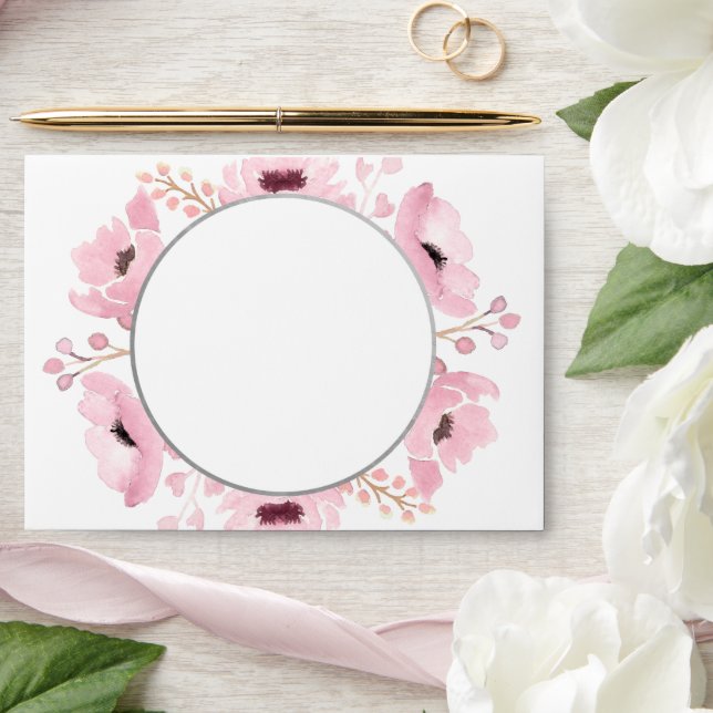 Enveloppe Collection de Mariages floraux rose-printemps (Wedding)