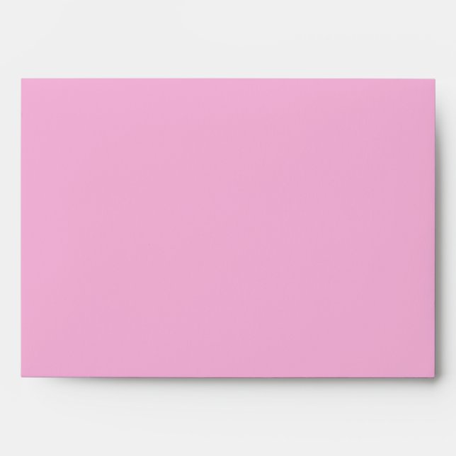 Enveloppe Colombes d'amour (rose de sucrerie de coton) (Devant)